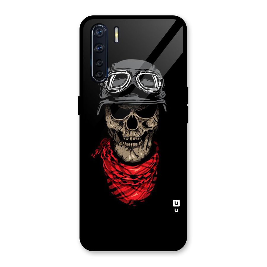 Ghost Swag Glass Back Case for Oppo F15