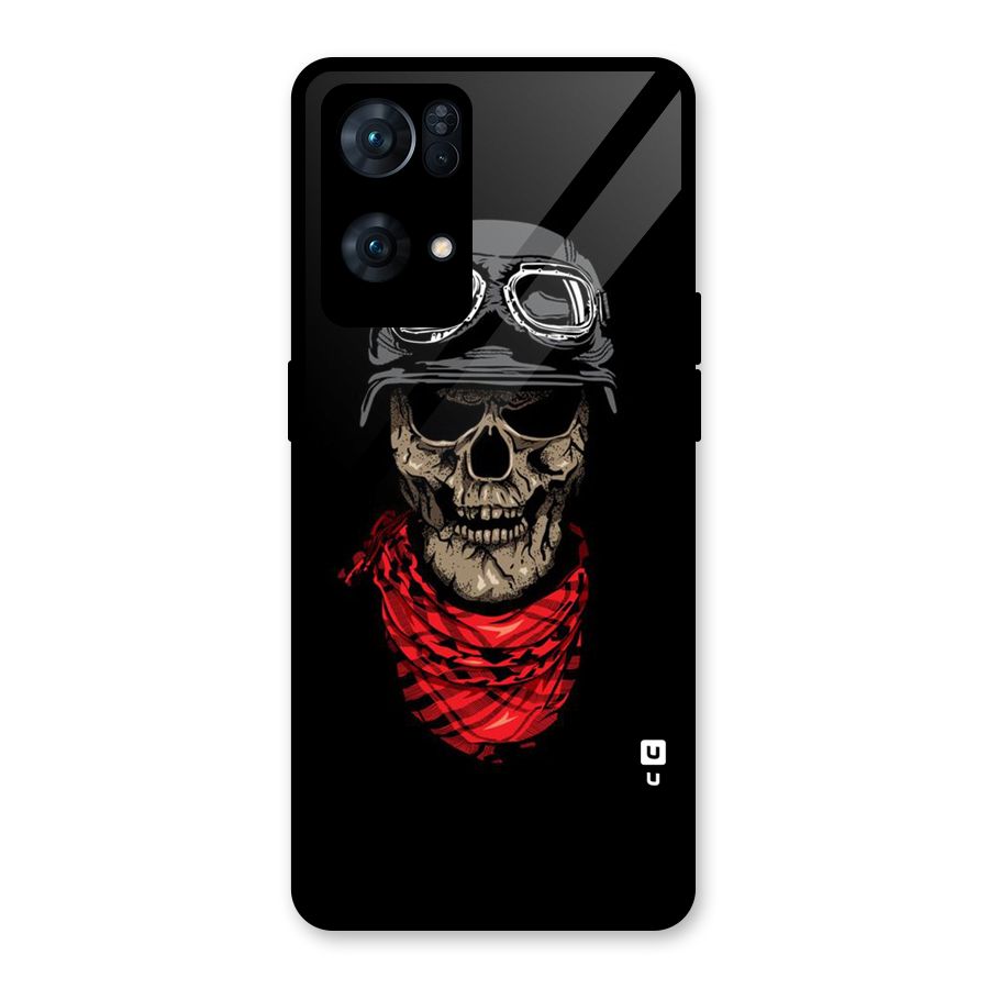 Ghost Swag Glass Back Case for Oppo Reno7 Pro 5G
