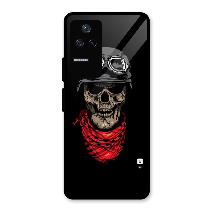 Ghost Swag Glass Back Case for Poco F4 5G