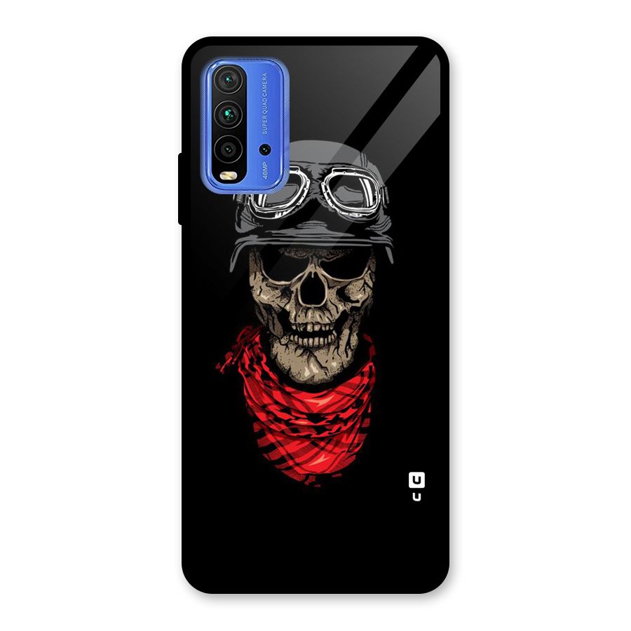 Ghost Swag Glass Back Case for Redmi 9 Power
