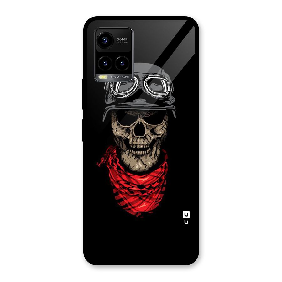 Ghost Swag Glass Back Case for Vivo Y21T