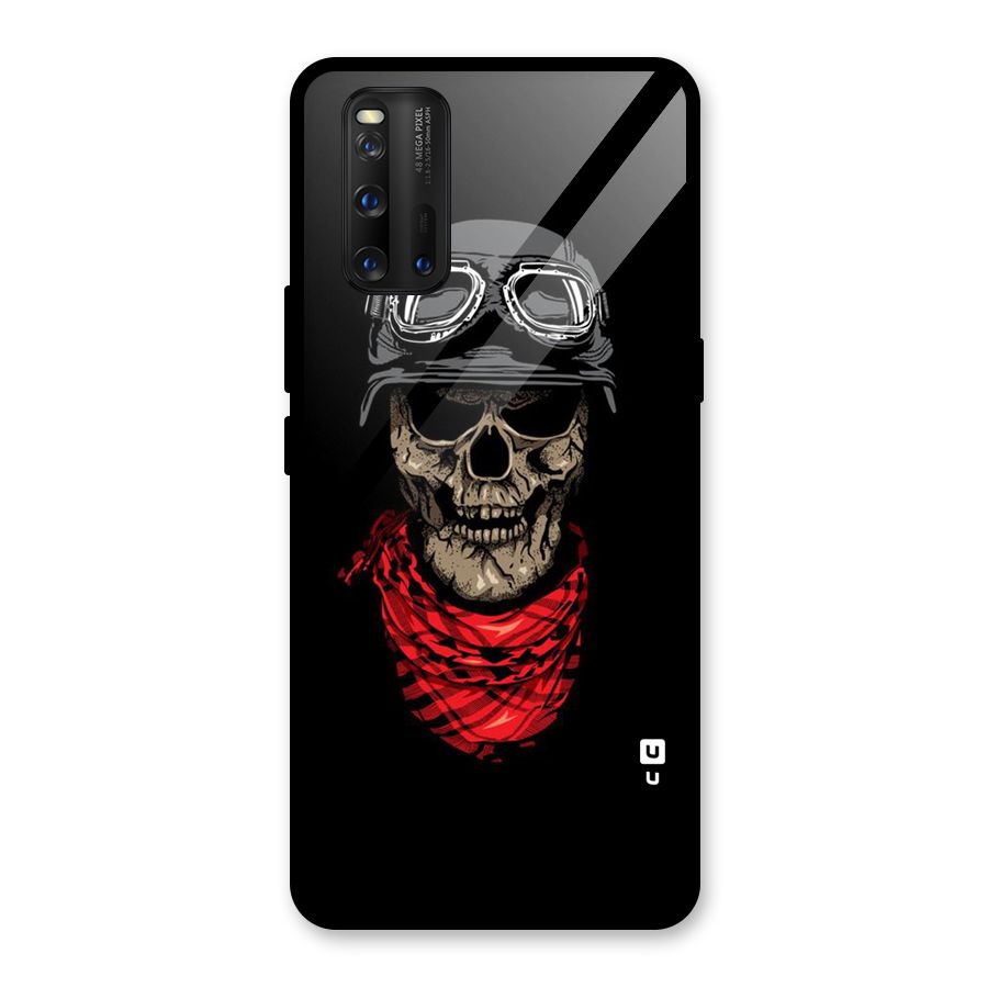 Ghost Swag Glass Back Case for Vivo iQOO 3