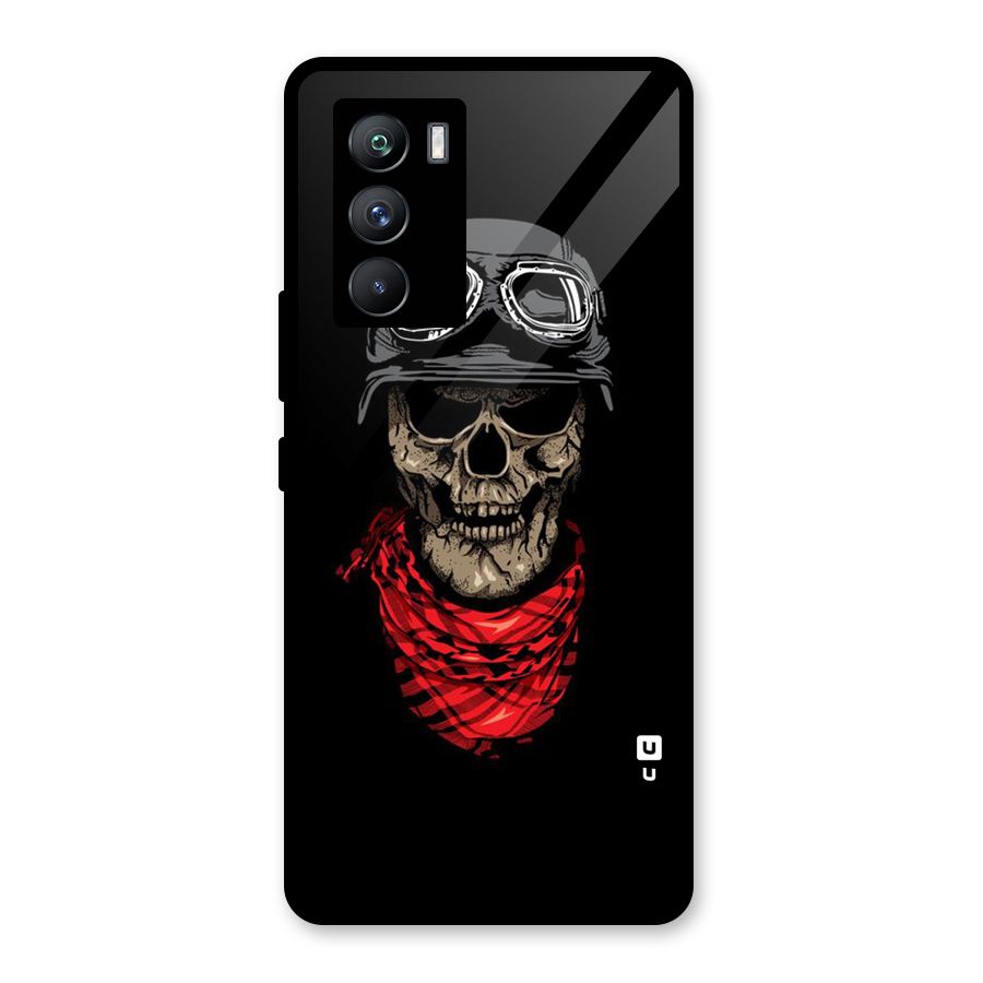 Ghost Swag Glass Back Case for Vivo iQOO 9 SE