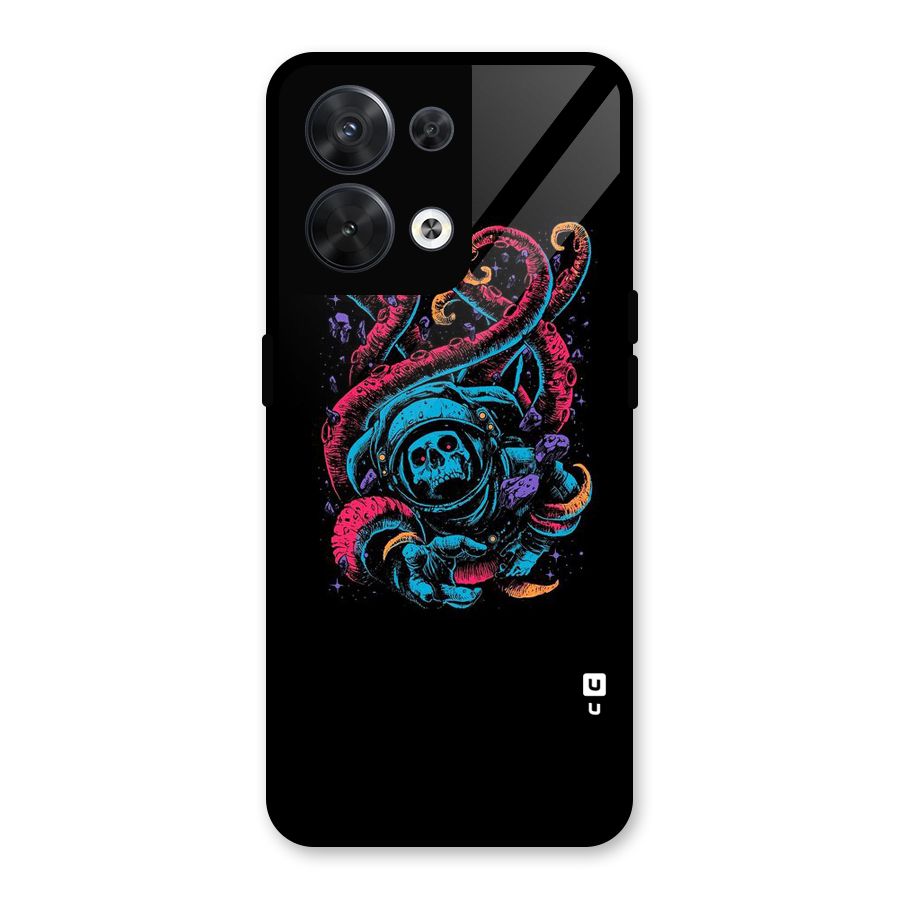 Ghost Tails Glass Back Case for Oppo Reno8 5G