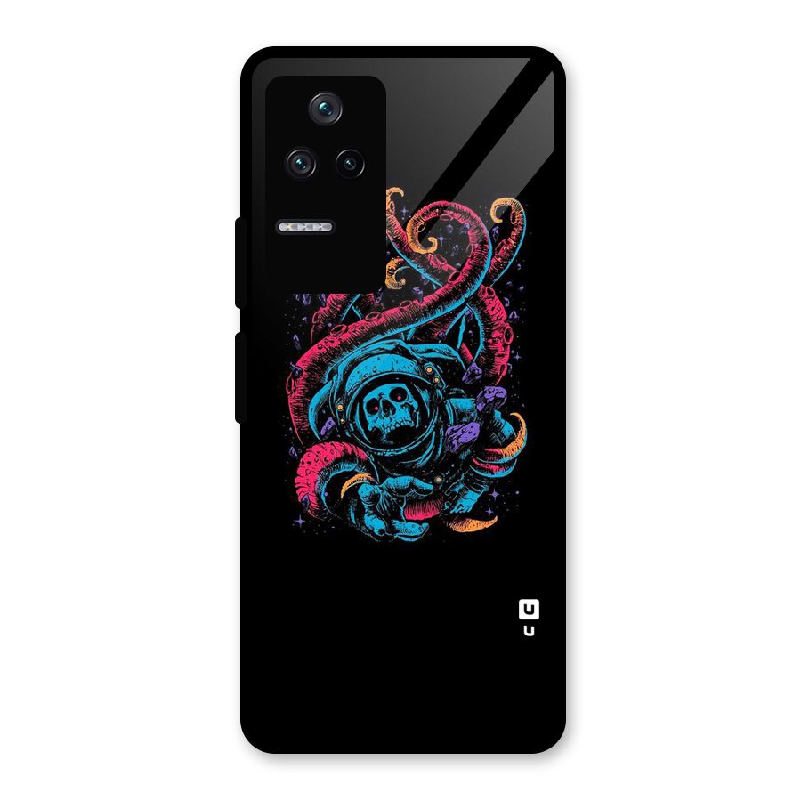 Ghost Tails Glass Back Case for Poco F4 5G