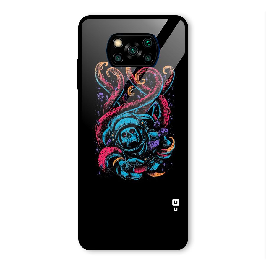 Ghost Tails Glass Back Case for Poco X3 Pro