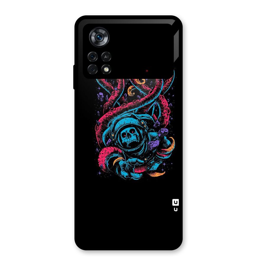 Ghost Tails Glass Back Case for Poco X4 Pro 5G