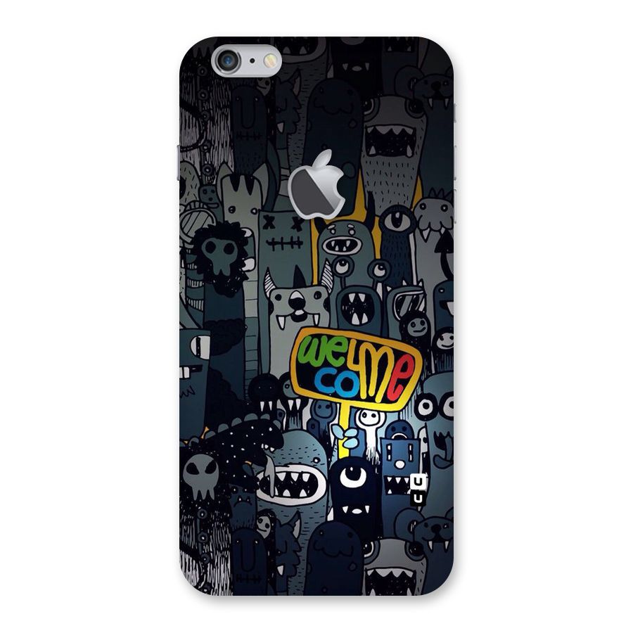 Ghost Welcome Back Case for iPhone 6 Plus 6S Plus Logo Cut