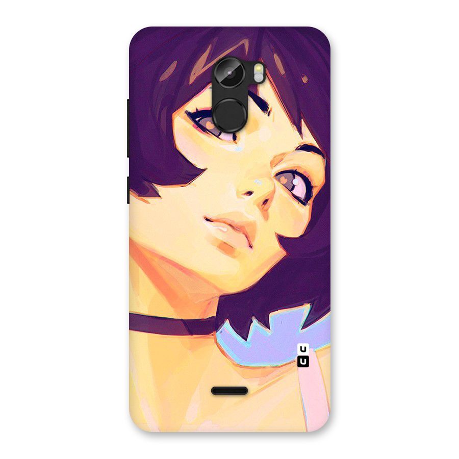 Girl Face Art Back Case for Gionee X1