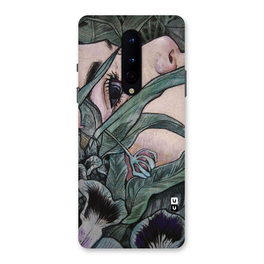 Girl Grass Art Back Case for OnePlus 8