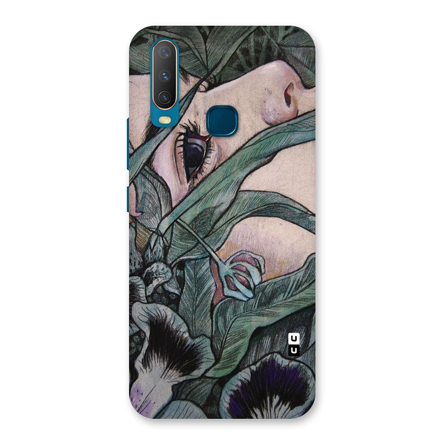 Girl Grass Art Back Case for Vivo Y12