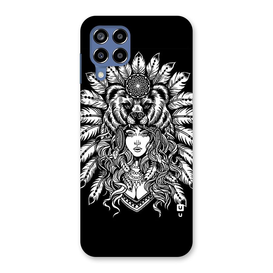 Girl Pattern Art Back Case for Galaxy M53 5G