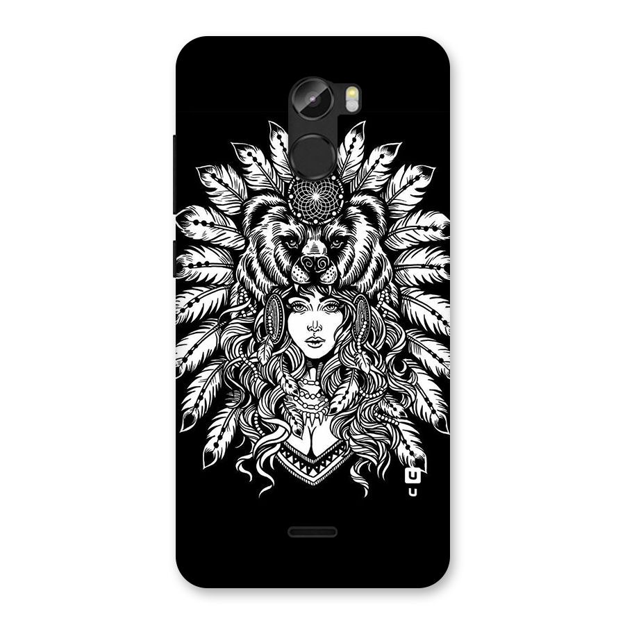 Girl Pattern Art Back Case for Gionee X1