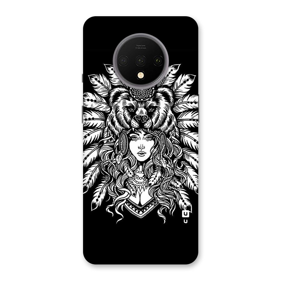 Girl Pattern Art Back Case for OnePlus 7T