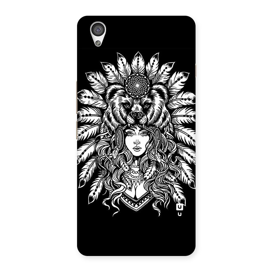 Girl Pattern Art Back Case for OnePlus X