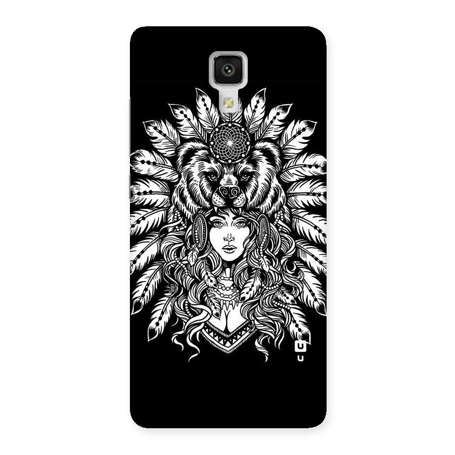 Girl Pattern Art Back Case for Xiaomi Mi 4