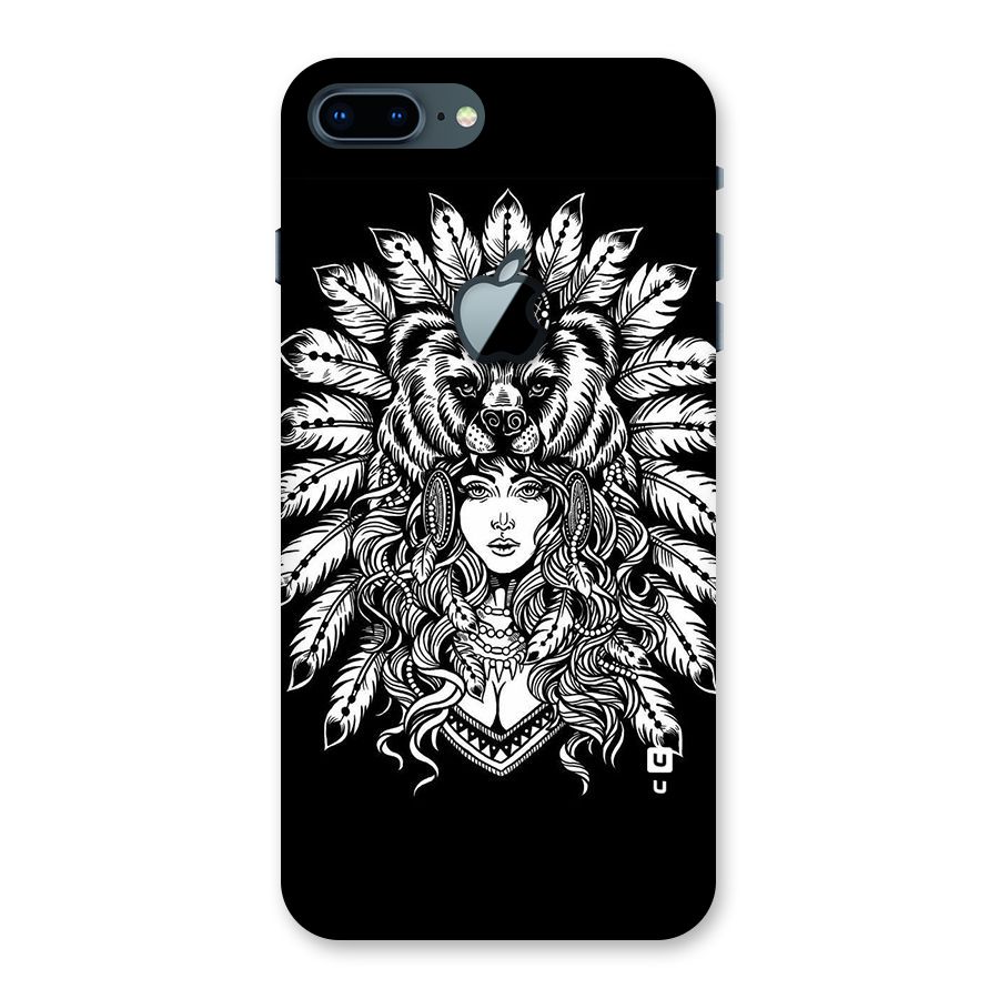 Girl Pattern Art Back Case for iPhone 7 Plus Apple Cut