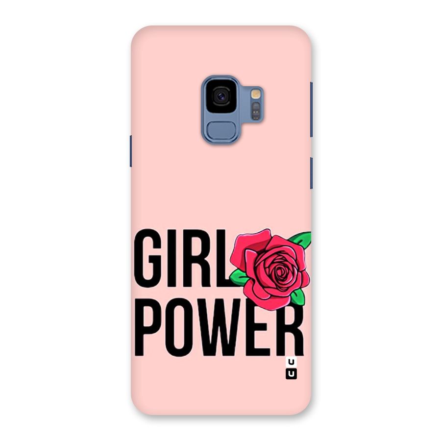 Girl Power Back Case for Galaxy S9