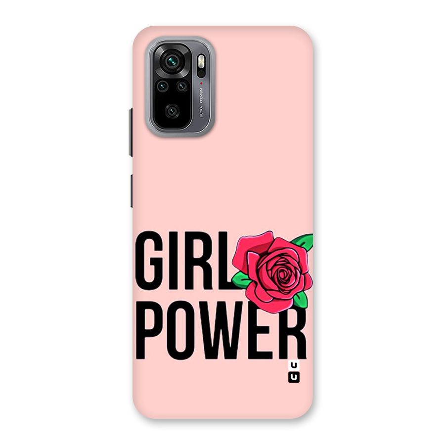 Girl Power Back Case for Redmi Note 10