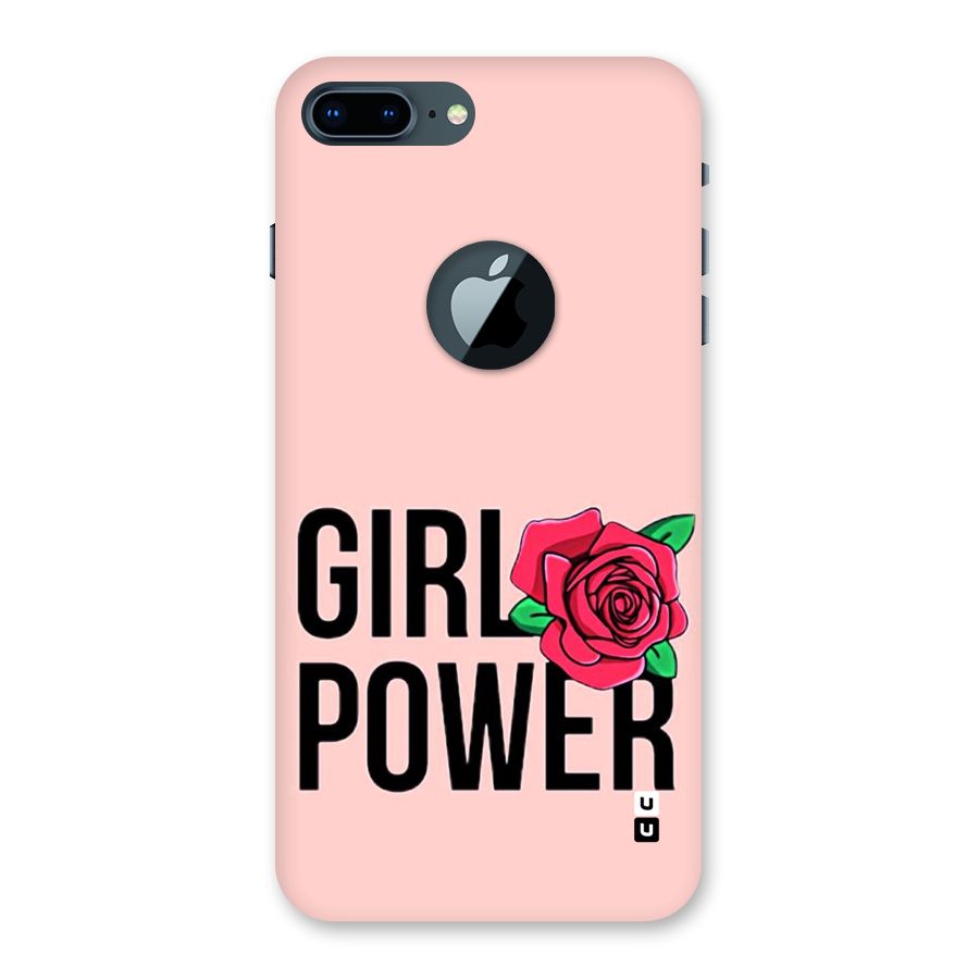 Girl Power Back Case for iPhone 7 Plus Logo Cut