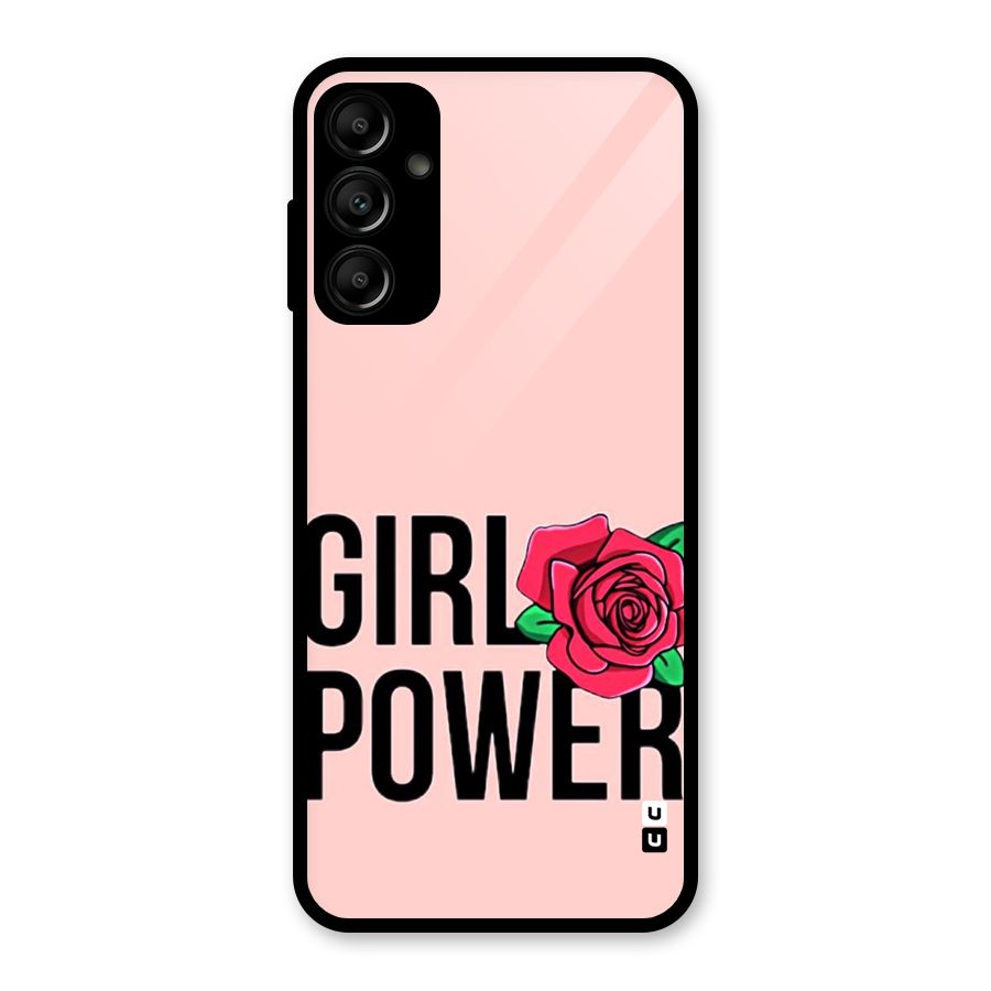 Girl Power Glass Back Case for Galaxy A14 5G