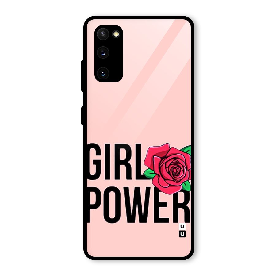 Girl Power Glass Back Case for Galaxy S20 FE 5G