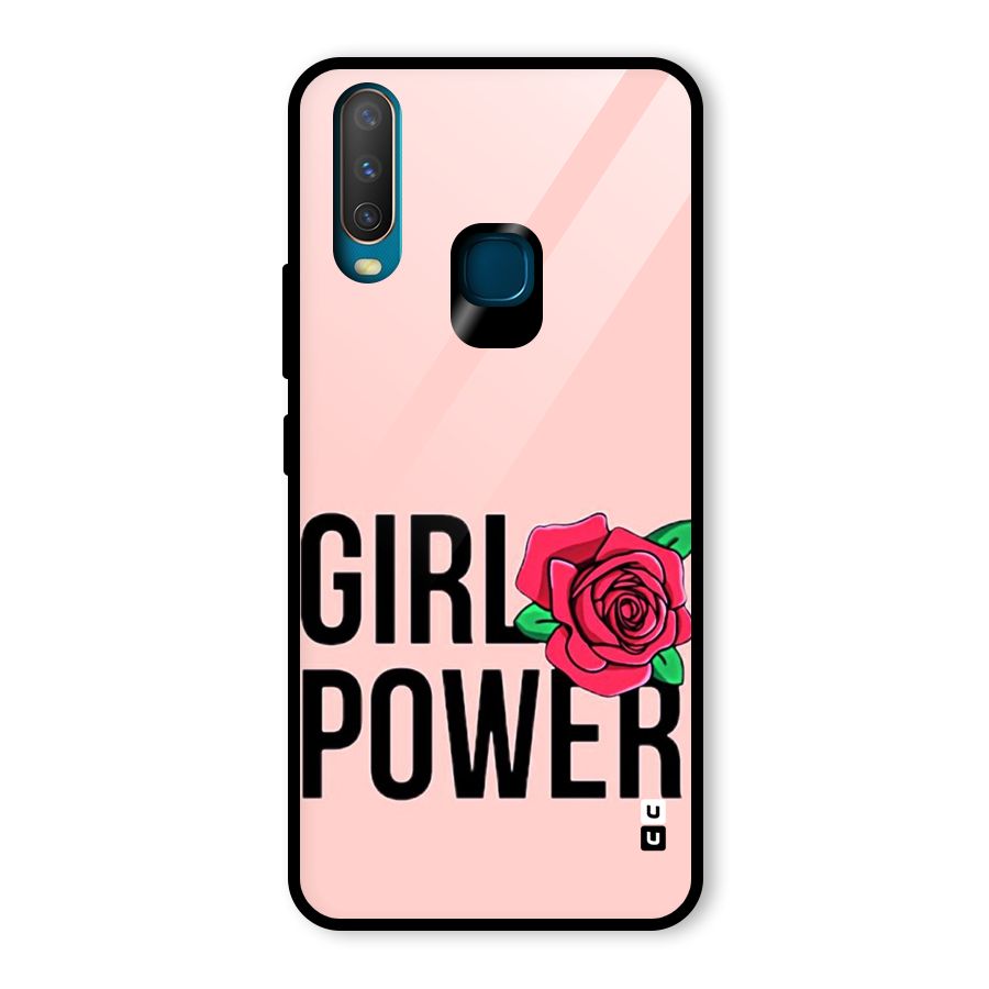 Girl Power Glass Back Case for Vivo U10