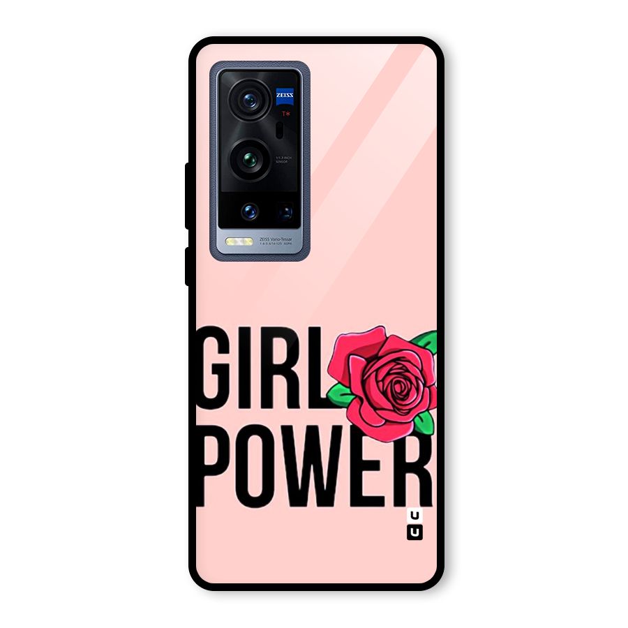 Girl Power Glass Back Case for Vivo X60 Pro Plus