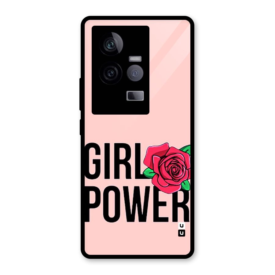 Girl Power Glass Back Case for Vivo iQOO 11 5G