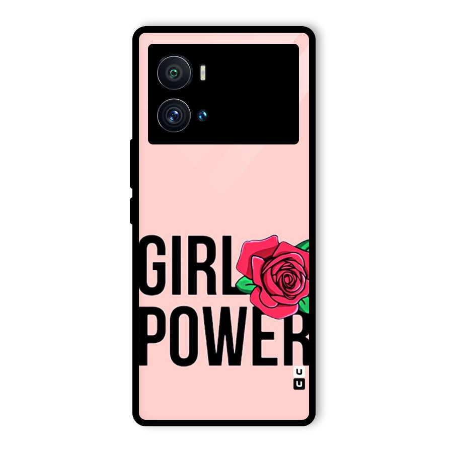 Girl Power Glass Back Case for Vivo iQOO 9 Pro