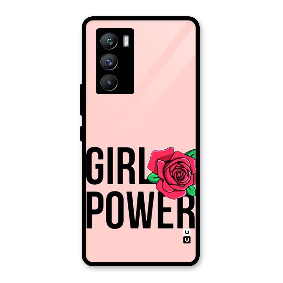 Girl Power Glass Back Case for Vivo iQOO 9 SE