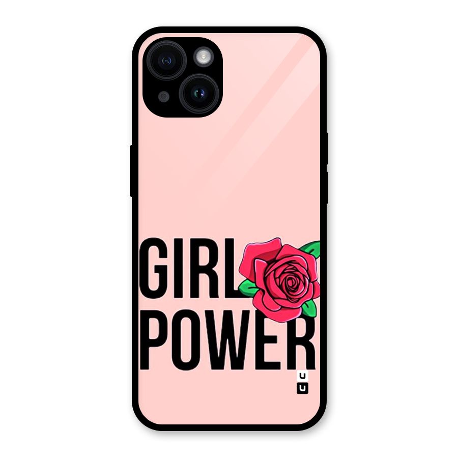 Girl Power Glass Back Case for iPhone 14