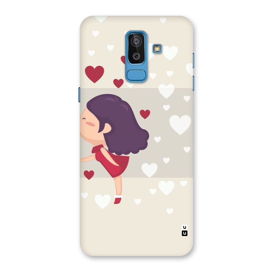 Girl in Love Back Case for Galaxy On8 (2018)