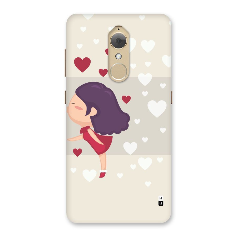 Girl in Love Back Case for Lenovo K8