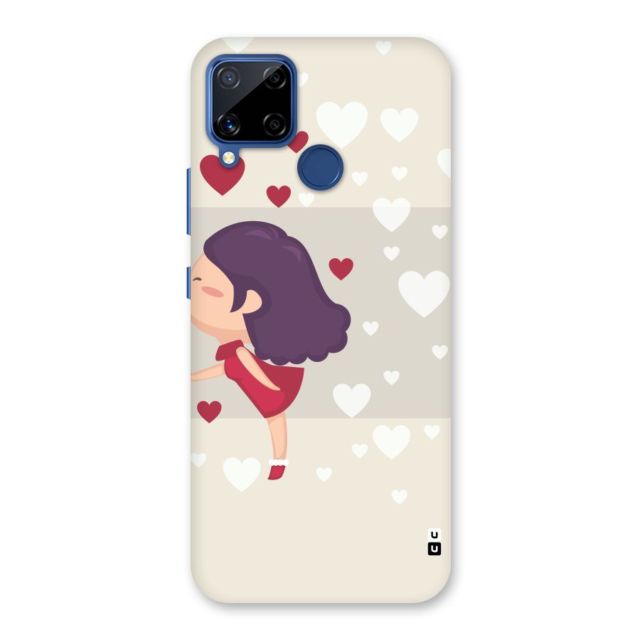 Girl in Love Back Case for Realme C15