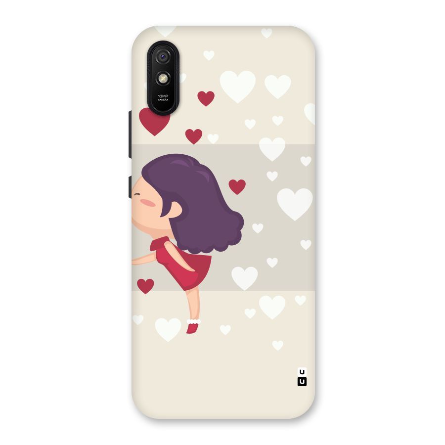 Girl in Love Back Case for Redmi 9i
