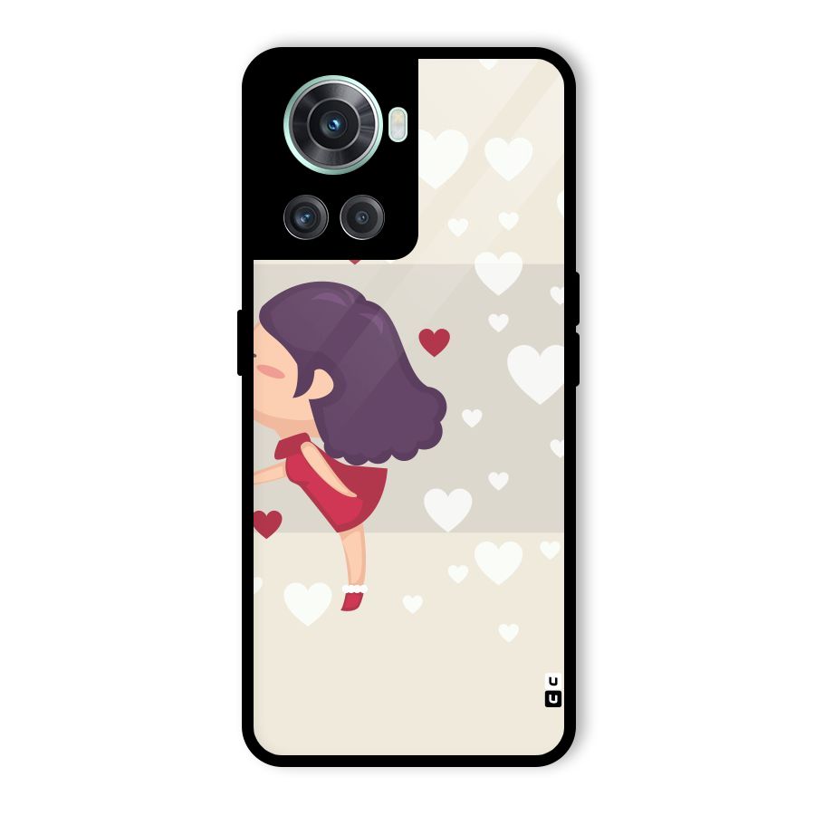 Girl in Love Glass Back Case for OnePlus 10R