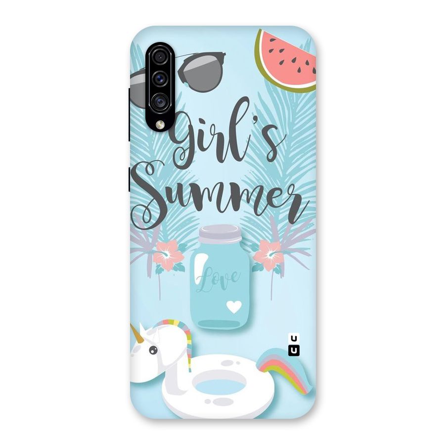 Girls Summer Back Case for Galaxy A30s