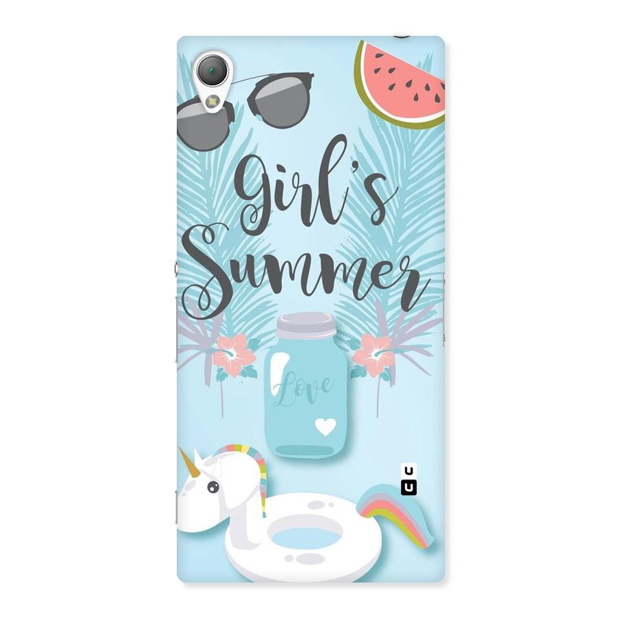 Girls Summer Back Case for Sony Xperia Z3