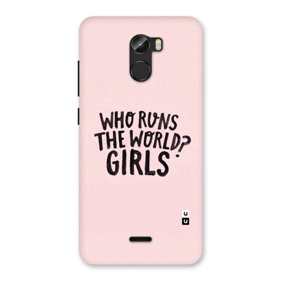 Girls World Back Case for Gionee X1