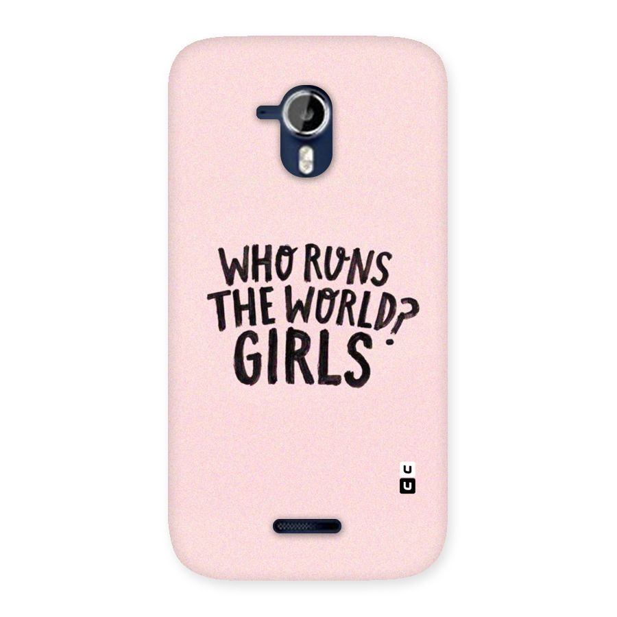 Girls World Back Case for Micromax Canvas Magnus A117
