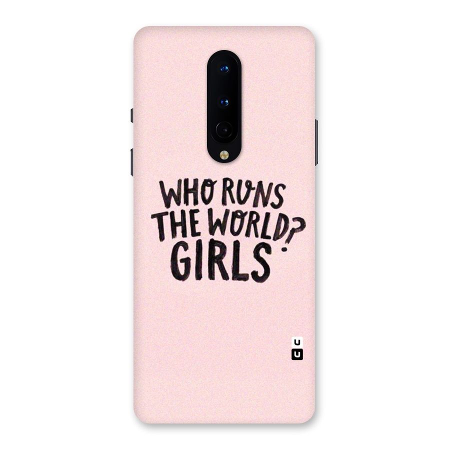 Girls World Back Case for OnePlus 8