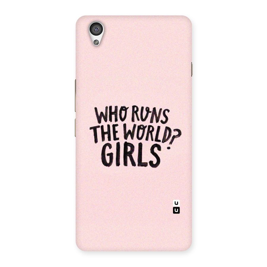 Girls World Back Case for OnePlus X