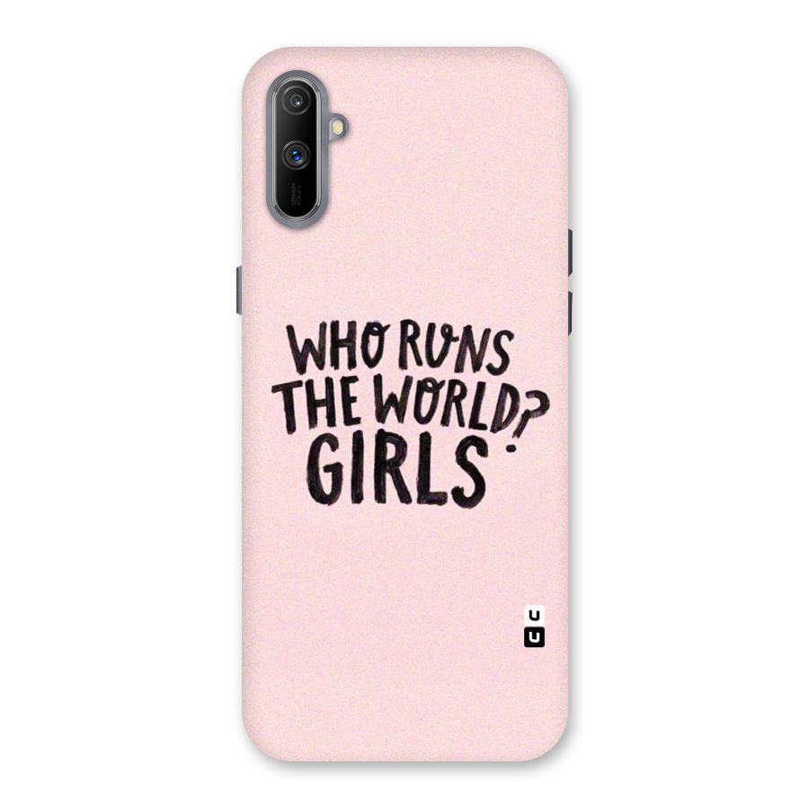 Girls World Back Case for Realme C3