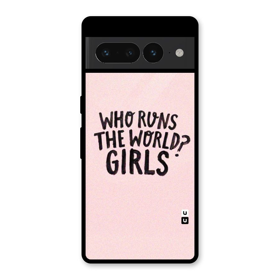 Girls World Glass Back Case for Google Pixel 7 Pro