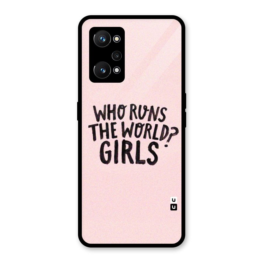 Girls World Glass Back Case for Realme GT Neo 3T