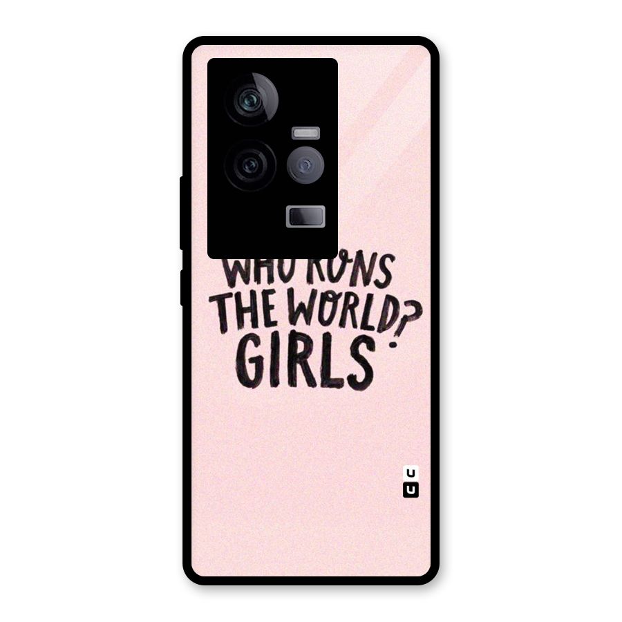 Girls World Glass Back Case for Vivo iQOO 11 5G