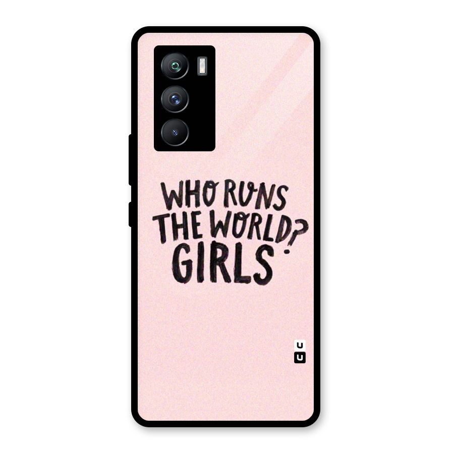 Girls World Glass Back Case for Vivo iQOO 9 SE