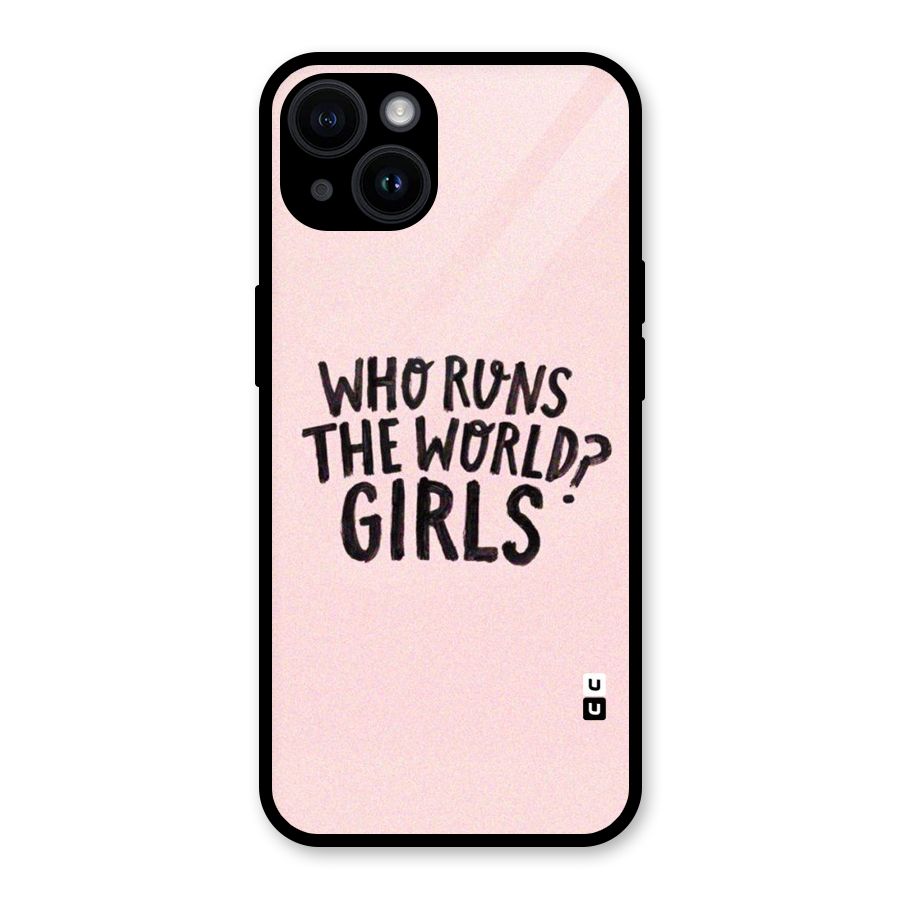 Girls World Glass Back Case for iPhone 14