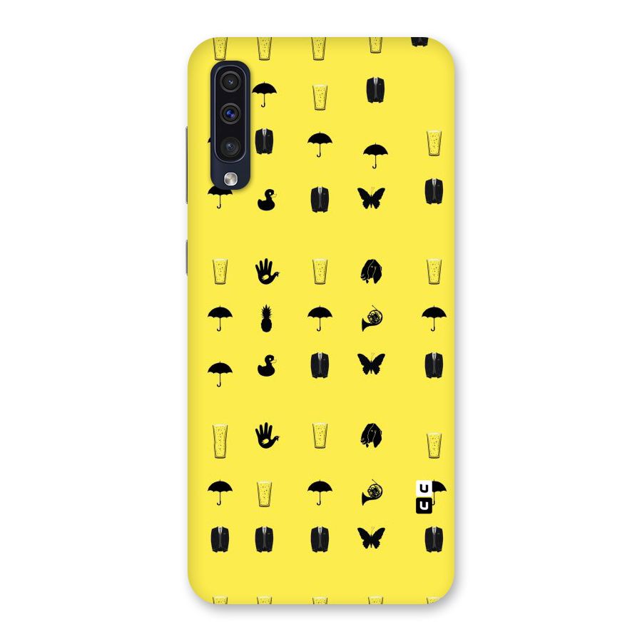 Glass Pattern Back Case for Galaxy A50s